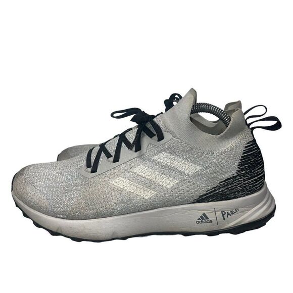 Adidas Terrex Two Parley Trail Running Grey / Black FU8121 Women's 10 - Picture 2 of 11